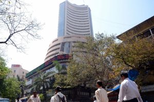 Profit booking bleeds indices; realty stocks down