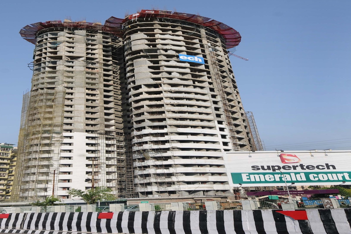 Supertech’s 40-storey twin towers in Noida to be razed