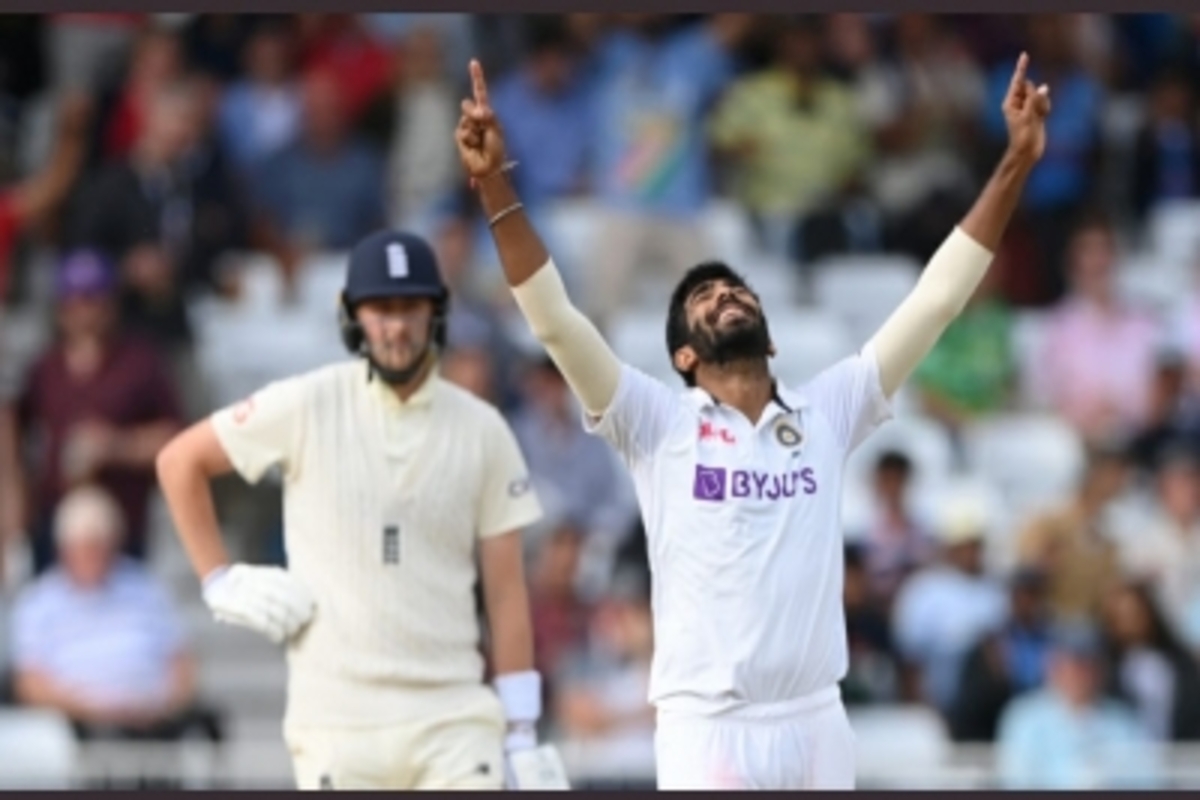 First Test: Bumrah picks five after Root ton, India need 209 to win