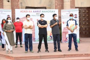 Pedal for Health, Mansukh Mandaviya, Azadi Ka Amrit Mahotsav