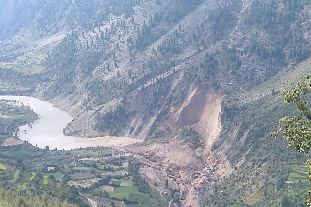 Sudesh Kumar Mokta, Lahaul, Spiti district, Himachal, Landslide