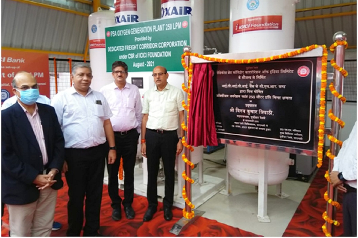 Dedicated Freight Corridor Corporation helps boost oxygen availability