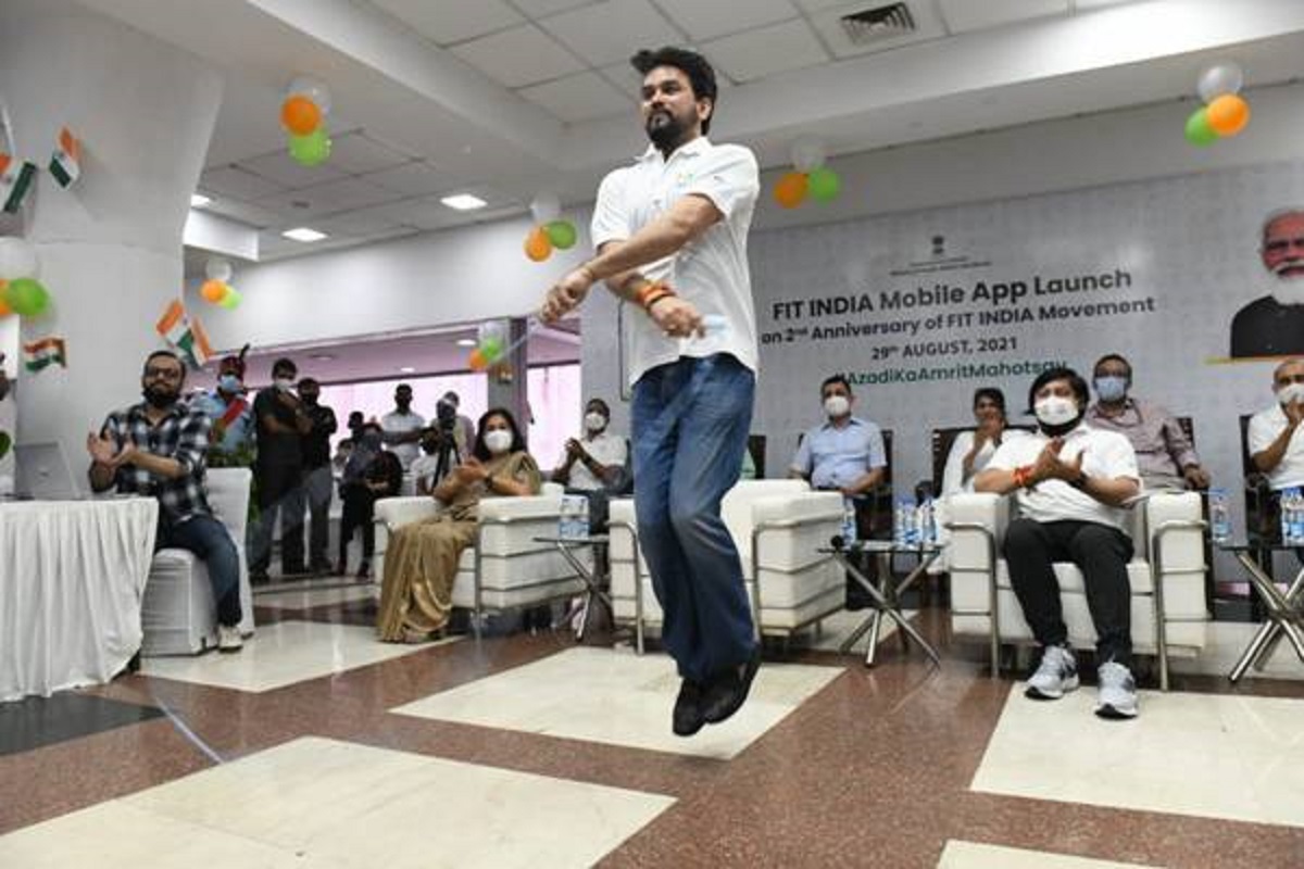 National Sports Day, Anurag Thakur, Fit India Mobile App