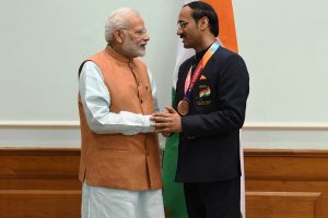PM congratulates Singhraj Adhana for winning Bronze Medal
