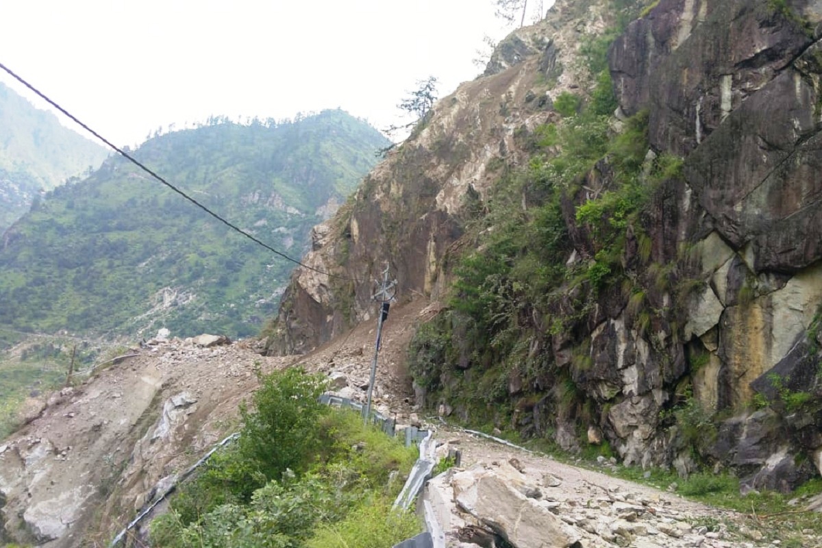 Fragile hills, Sangla Valley, Kinnaur district, Himachal Pradesh