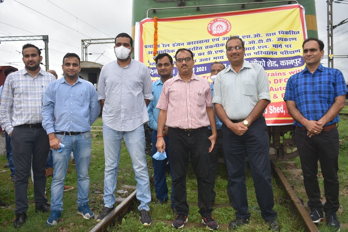 Trial of End of Train Telemetry (EoTT) conducted successfully between Kanpur-Tundla