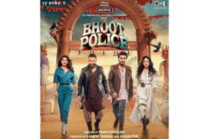 Arjun, Jacqueline, Yami unveil ‘Bhoot Police’ trailer