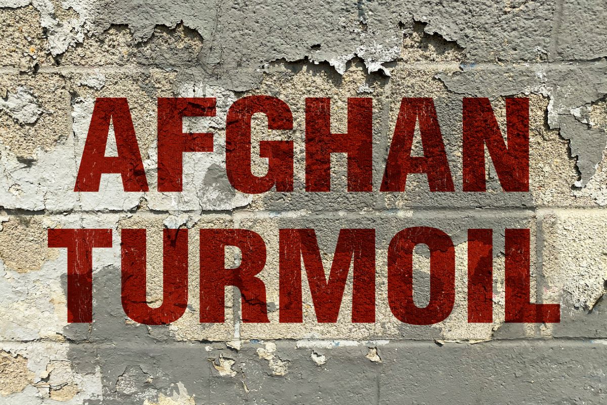 Taliban flag torn down in first signal of popular opposition