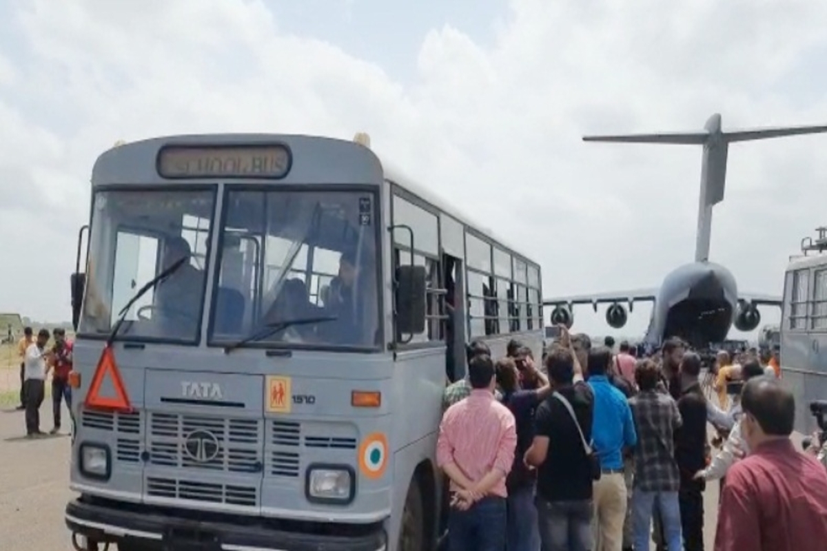IAF plane evacuates 150 plus Indians from Kabul
