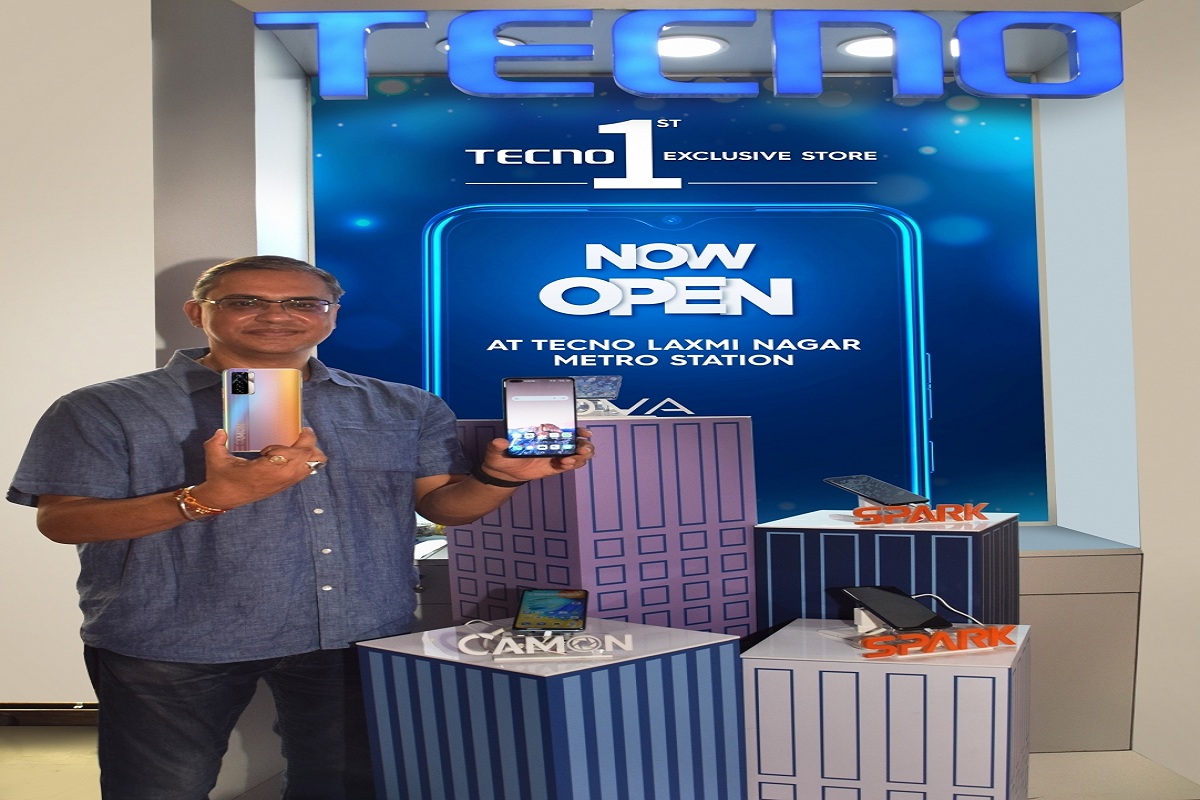 TECNO unveils its 1st exclusive retail outlet in New Delhi