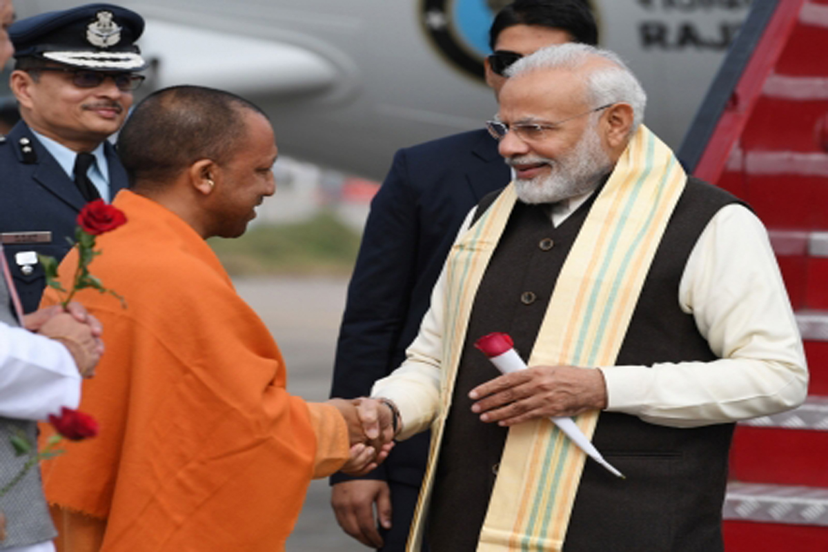 Yogi congratulates PM Modi