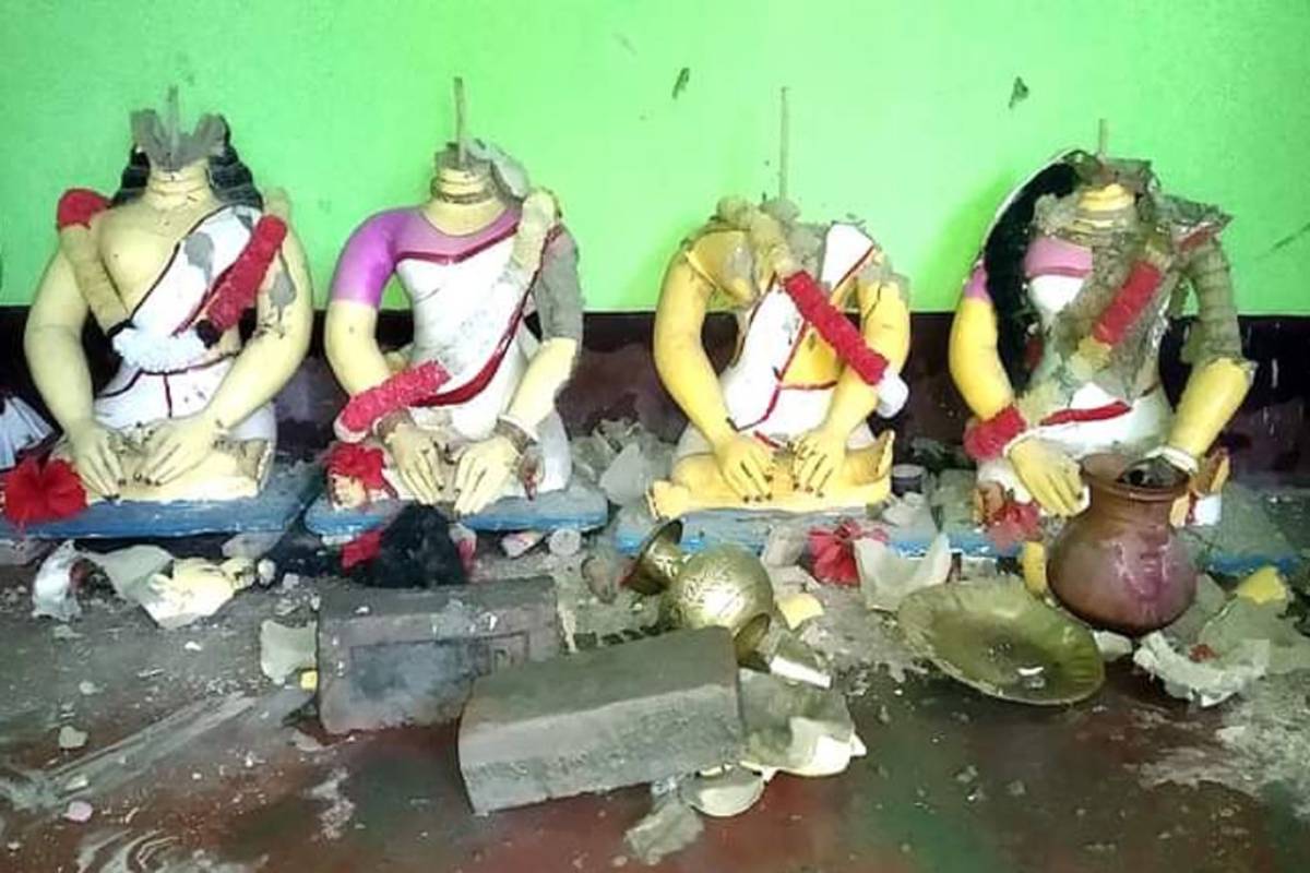 Bangladesh: 10 held for vandalising Hindu temples in Khulna