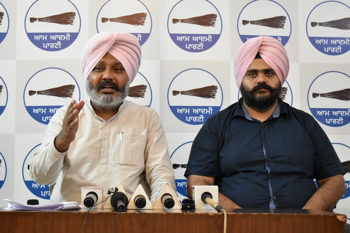 Fulfill poll promises or changing CM face will not help Congress: AAP Punjab to Channi