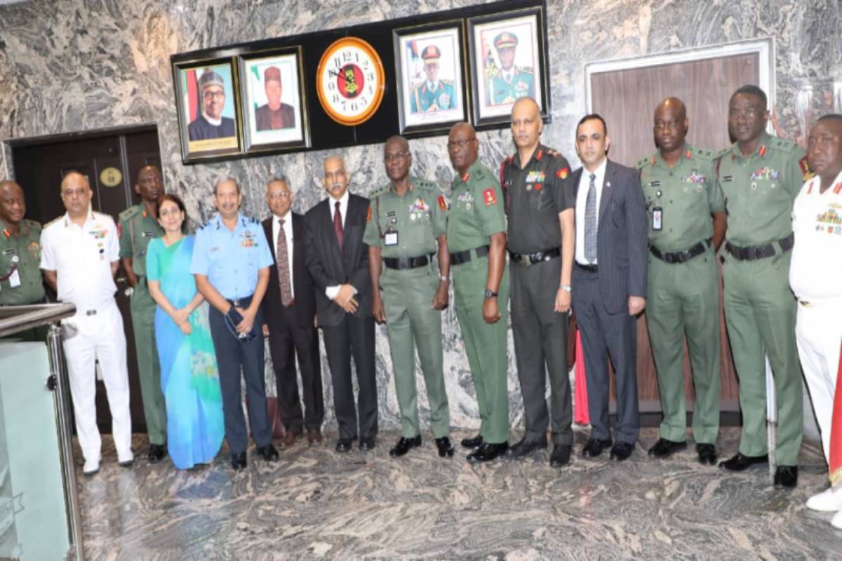 Indian defence delegation in Nigeria to enhance military cooperation
