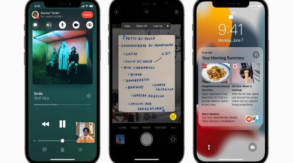 iPhone, iOS 15 update
