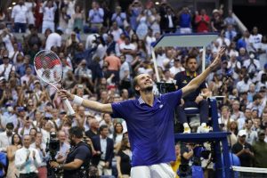 Medvedev lifts US Open trophy, denies Djokovic calendar Grand Slam