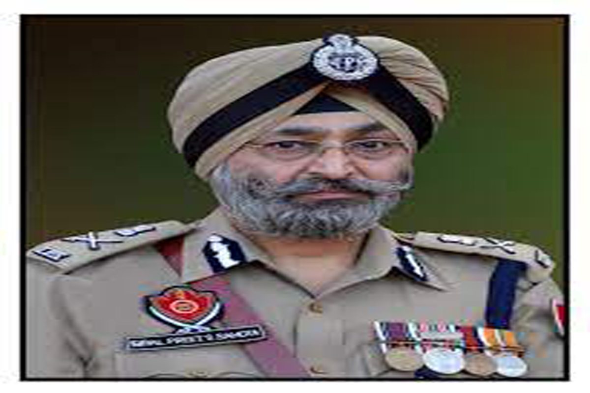 Iqbal Preet Singh Sahota gets charge of Punjab DGP