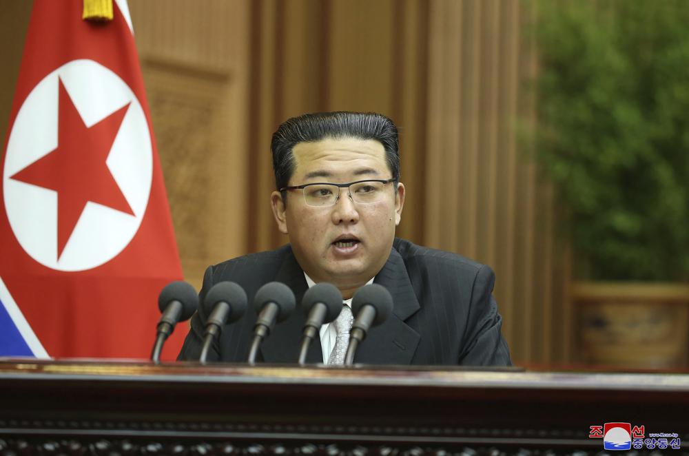 North Korea’s Kim seeks better ties with South, but slams US