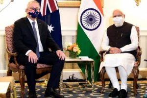 Modi, Morrison discuss defence partnership, bilateral ties