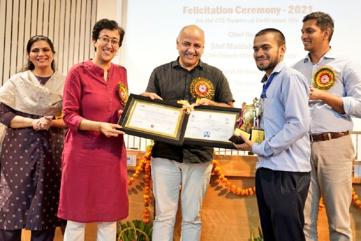 Manish Sisodia, Industrial Training Institute, Delhi Government, Craftsman Training Scheme