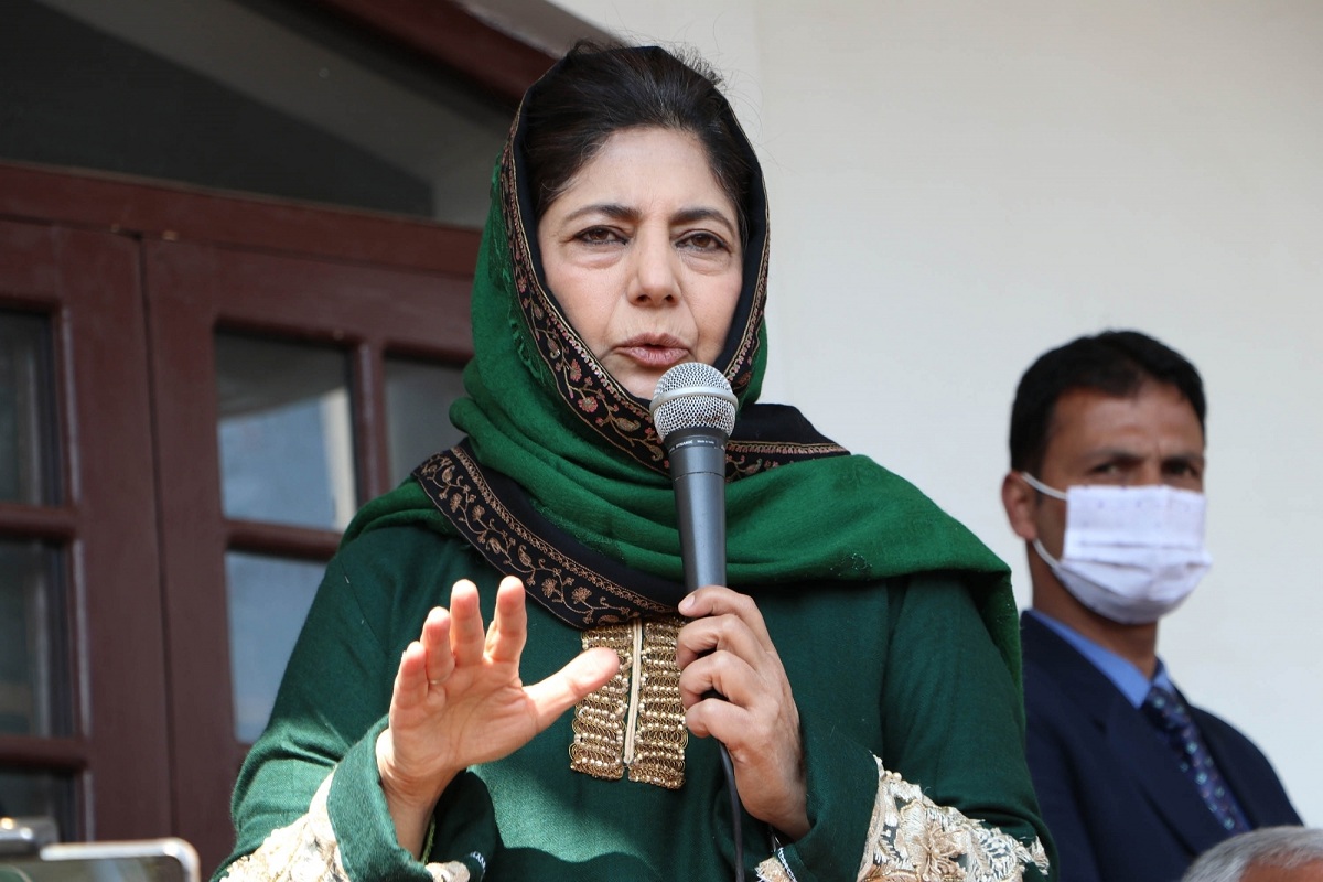 Mehbooba claims she has been put under house arrest