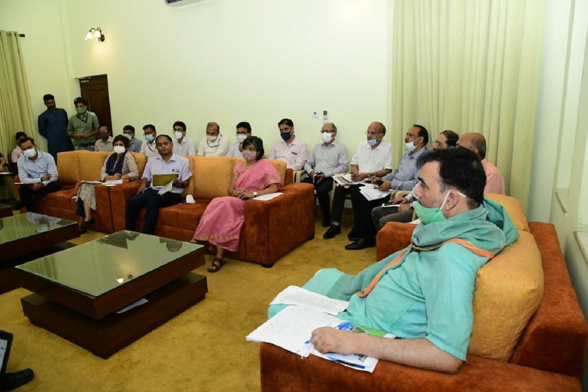 Gopal Rai holds meeting with officials to prepare winter action plan for controlling pollution