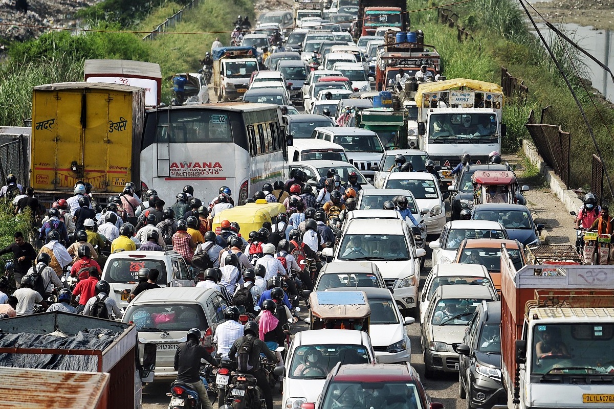 Bharat Bandh: Commuters face problems as traffic hit in Haryana, Punjab and National Capital