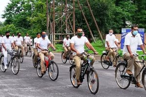 Azadi ka Amrit Mahotsav: CISF will organise 10 cycle rallies from 4th September touching historic spots