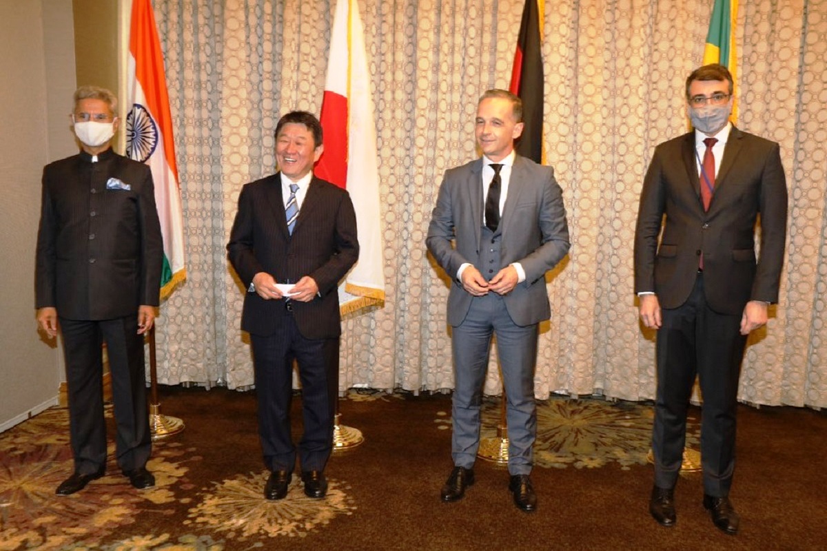 UNSC expansion, India, G-4 nations