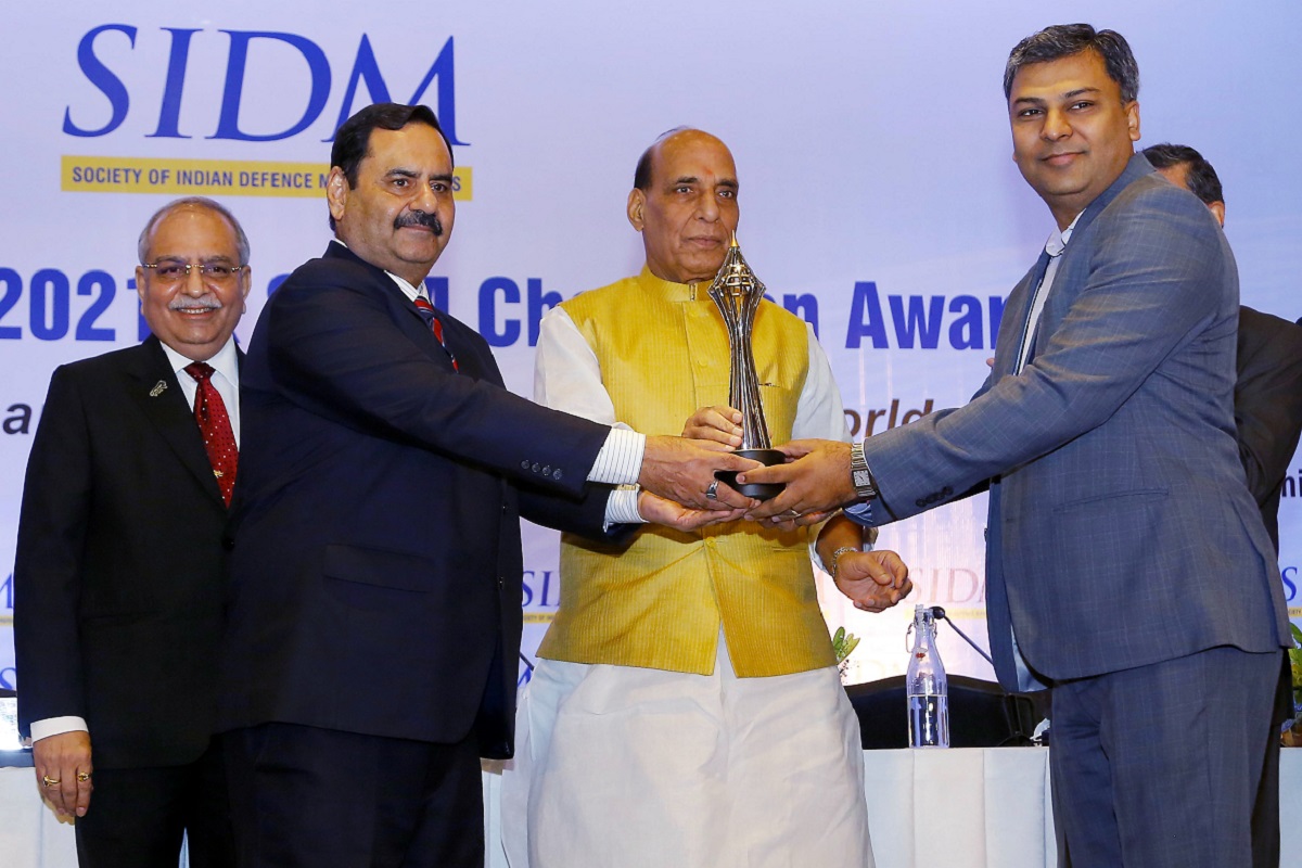 India, Rajnath Singh, Society of Indian Defence Manufacturers, SIDM