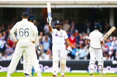 Fourth Test: Rohit Sharma’s gritty ton puts India ahead