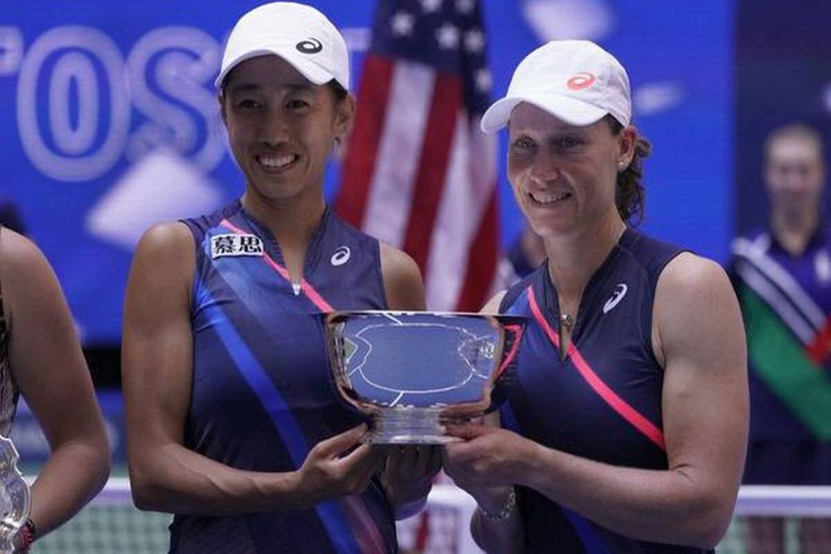 Stosur-Shuai pair clinches US Open women’s doubles title