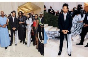 Hamilton courts controversy by supporting ‘Black creatives’ in Met Gala