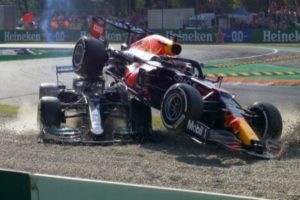 Halo saved my neck, says Hamilton after Monza crash