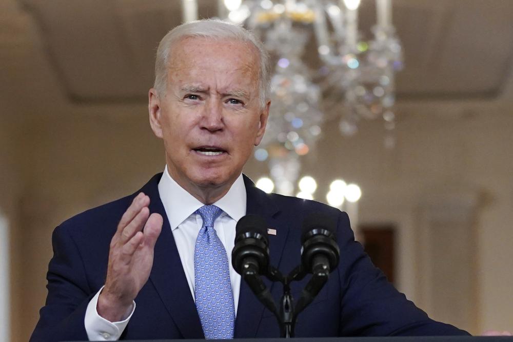 Biden defends departure from ‘forever war,’ praises airlift