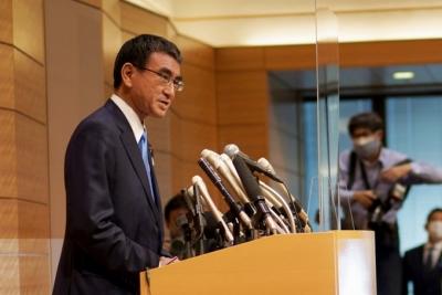 Japan’s Vaccination Minister announces candidacy to succeed PM