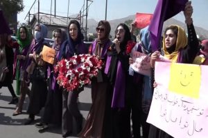 Taliban thwart fierce protest over women’s rights