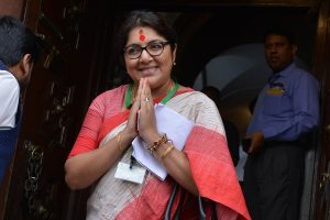 Is Locket Chatterjee now on way to Trinamool Congress?