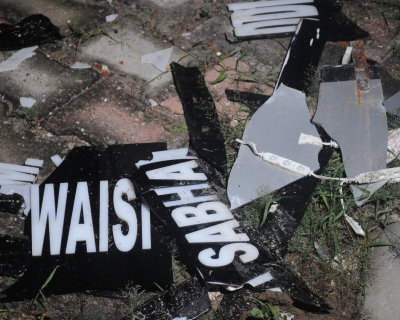 Owaisi’s Delhi residence vandalised, five held