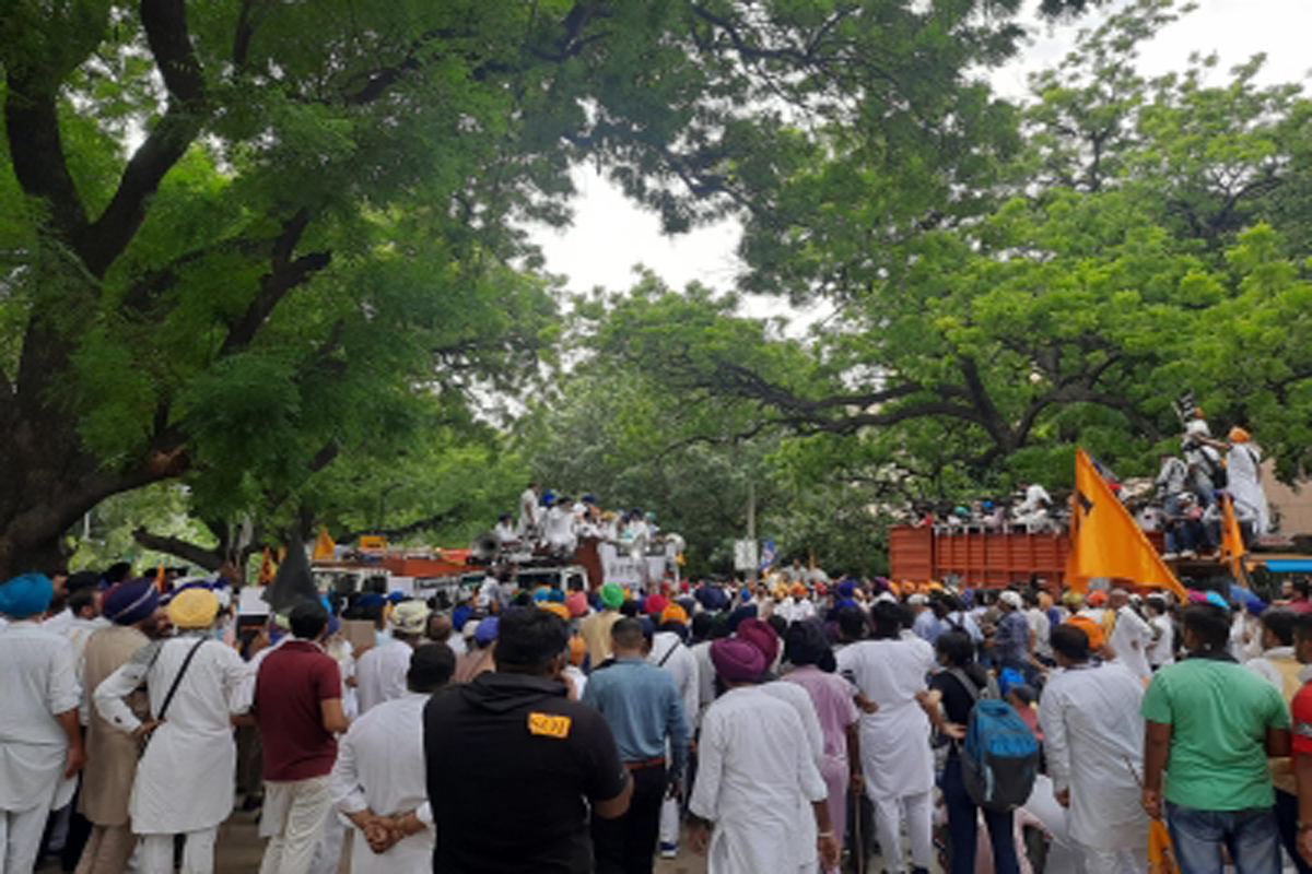 ani Akali Dal, farm law protests, Delhi Police, detained