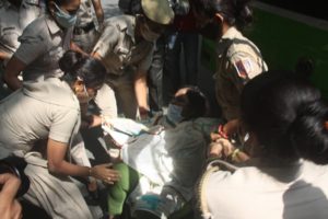 Youth congress, protest