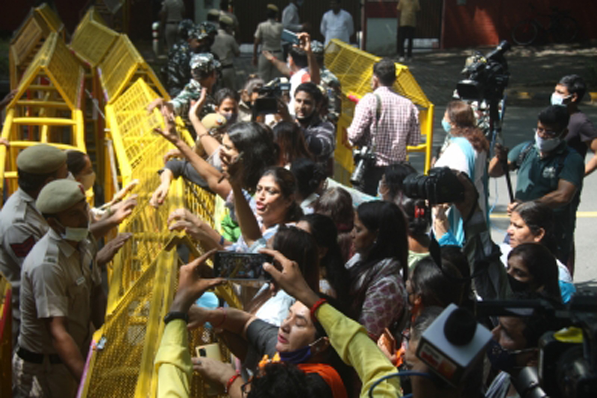 youth congress, protest