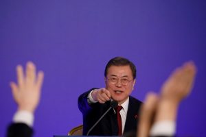 Moon commits S. Korea to 40pc cut in greenhouse gas emissions by 2030