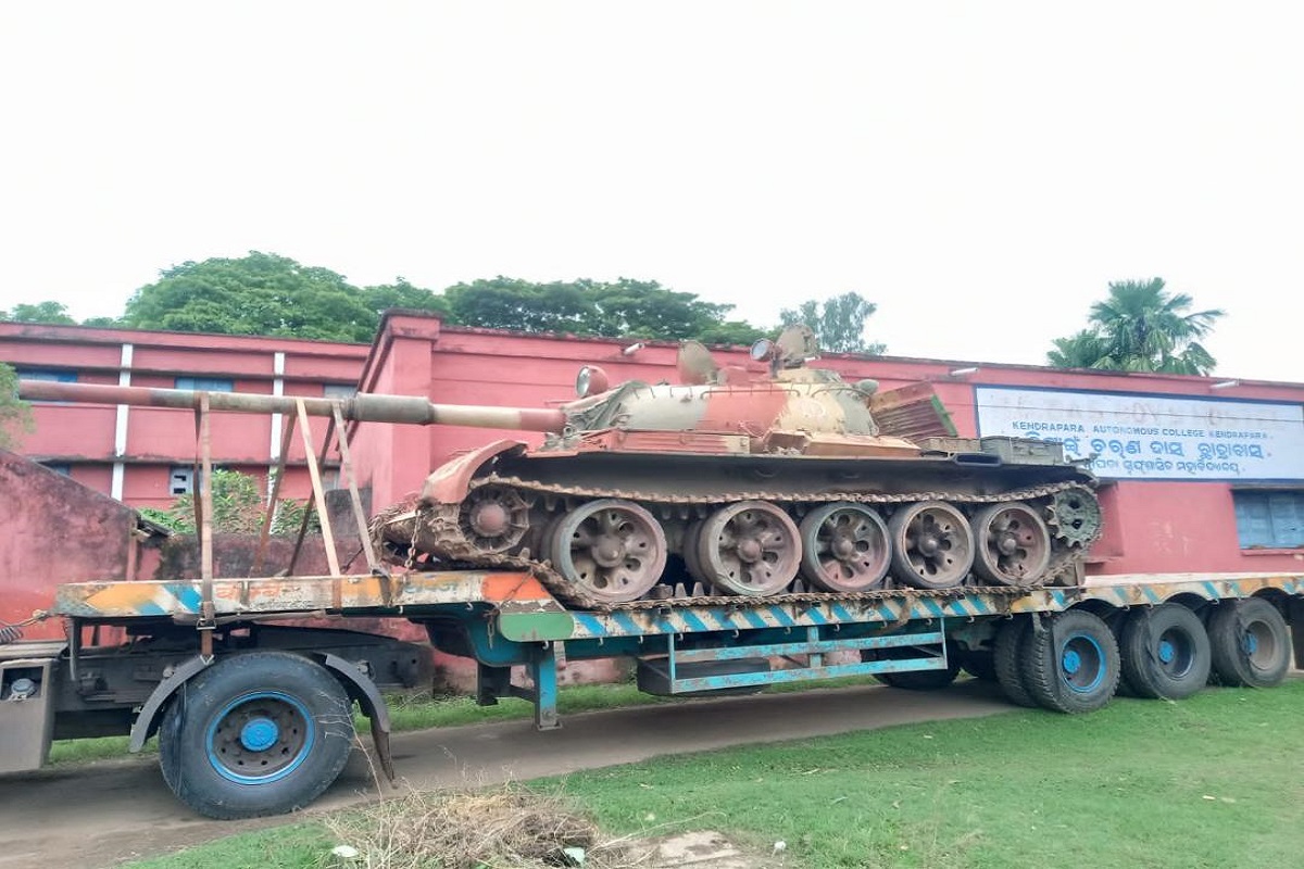 Bangladesh Liberation War Tank Shifted To Odisha College