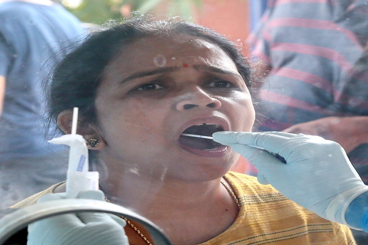 India reports 14,348 new Covid-19 cases, 805 deaths