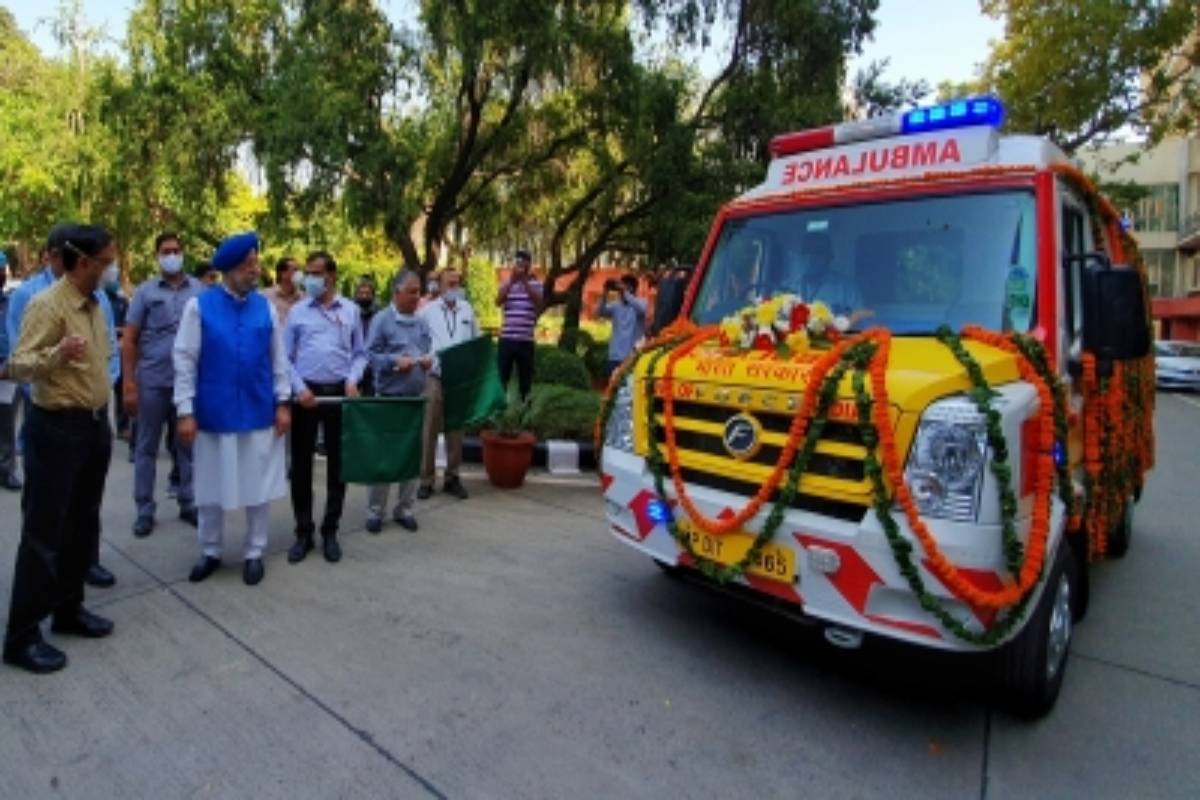 Two Delhi hospitals get 5 high-tech ambulances