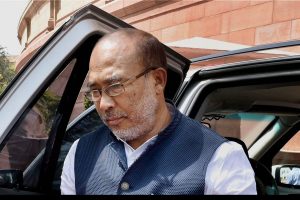 N Biren Singh takes oath as Chief Minister of Manipur