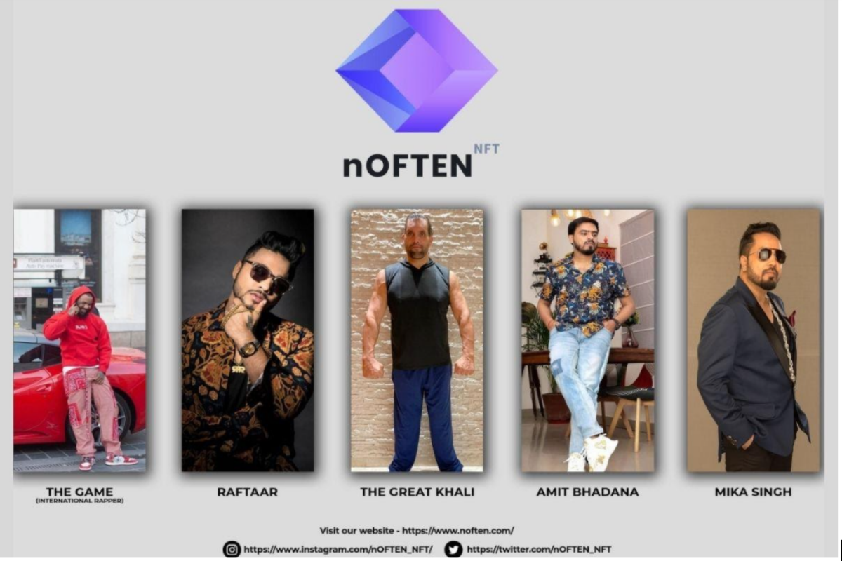 B-town celebrities and the 1st Indian heavyweight world champion collab with nOFTEN – India’s Largets NFT Marketplace