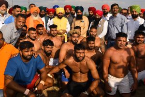 Channi lays foundation stone of sports stadium in memory of farmers