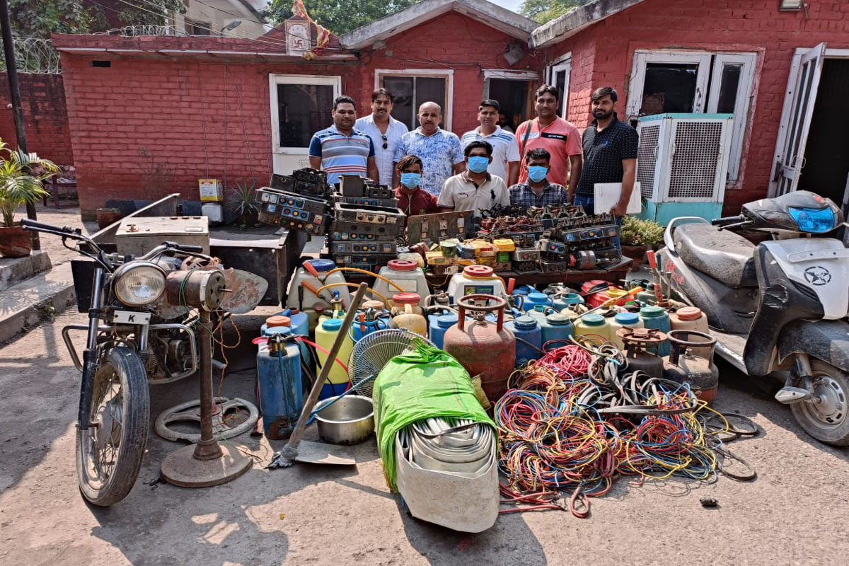 Haryana Police, agricultural equipment, Panipat district